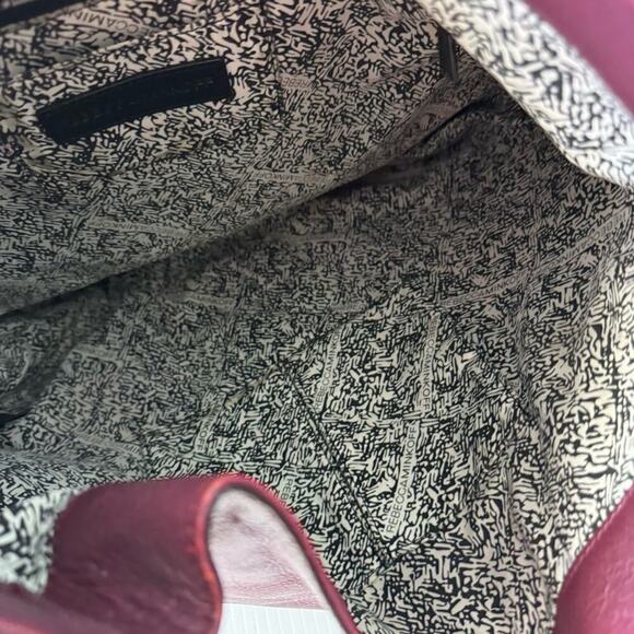 Rebecca Minkoff Moto leather hobo merlot colored - Picture 7 of 11